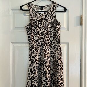 H&M leopard print dress NWT